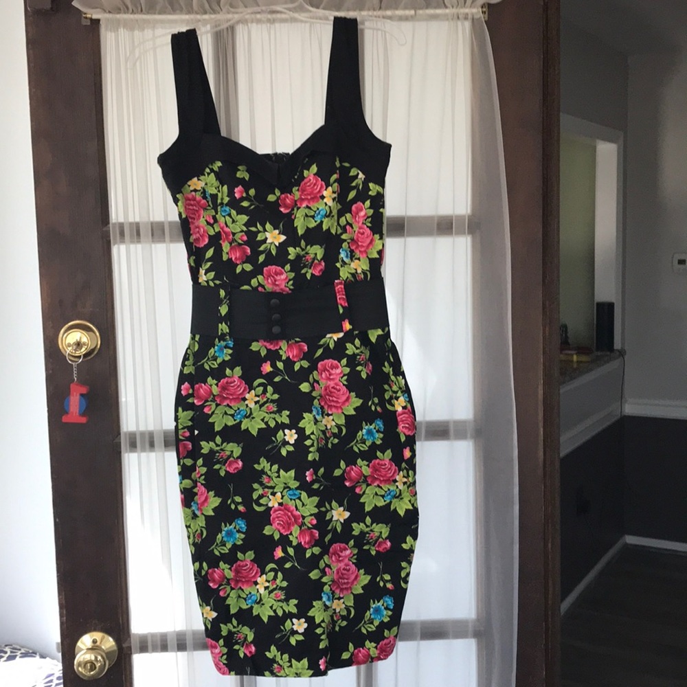 50s inspired shimmy dress